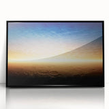 Serene Landscape Wall Art – Golden Horizon at Dusk