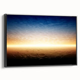 Serene Landscape Wall Art – Golden Horizon at Dusk