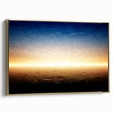 Serene Landscape Wall Art – Golden Horizon at Dusk