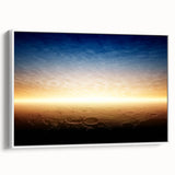 Serene Landscape Wall Art – Golden Horizon at Dusk