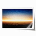 Serene Landscape Wall Art – Golden Horizon at Dusk