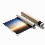 Serene Landscape Wall Art – Golden Horizon at Dusk