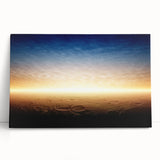Serene Landscape Wall Art – Golden Horizon at Dusk