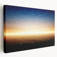Serene Landscape Wall Art – Golden Horizon at Dusk