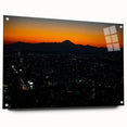 City Skyline Wall Art – Vibrant Urban Landscape Photography Print