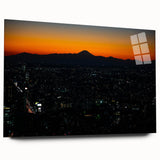 City Skyline Wall Art – Vibrant Urban Landscape Photography Print