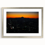 City Skyline Wall Art – Vibrant Urban Landscape Photography Print
