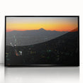 City Skyline Wall Art – Vibrant Urban Landscape Photography Print