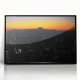 City Skyline Wall Art – Vibrant Urban Landscape Photography Print