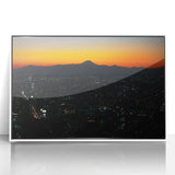 City Skyline Wall Art – Vibrant Urban Landscape Photography Print