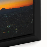 City Skyline Wall Art – Vibrant Urban Landscape Photography Print