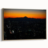 City Skyline Wall Art – Vibrant Urban Landscape Photography Print