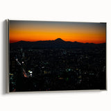 City Skyline Wall Art – Vibrant Urban Landscape Photography Print
