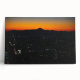 City Skyline Wall Art – Vibrant Urban Landscape Photography Print