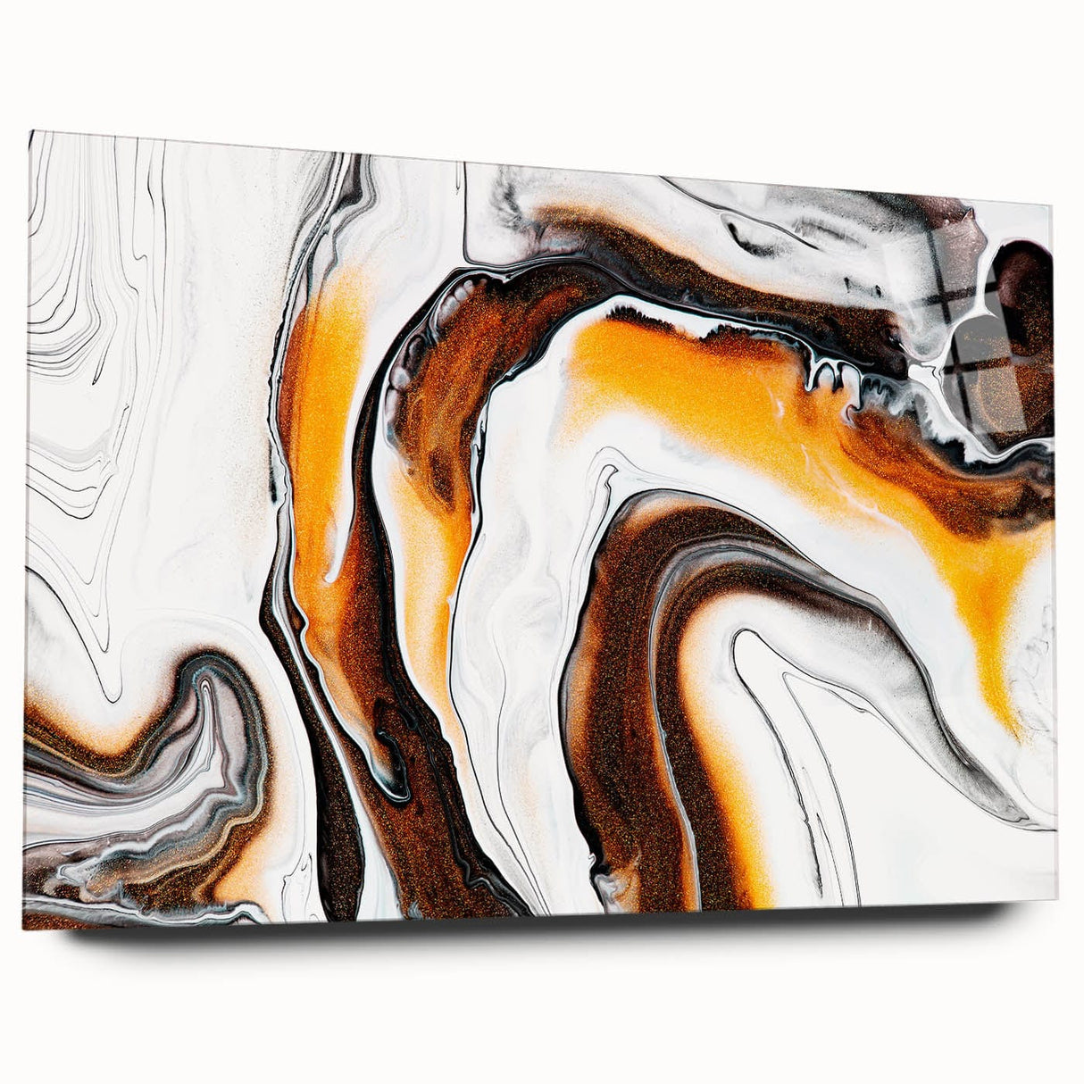 Abstract Fluid Canvas Art - Contemporary Fluid Art Pieces Decor
