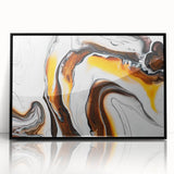 Abstract Fluid Canvas Art - Contemporary Fluid Art Pieces Decor