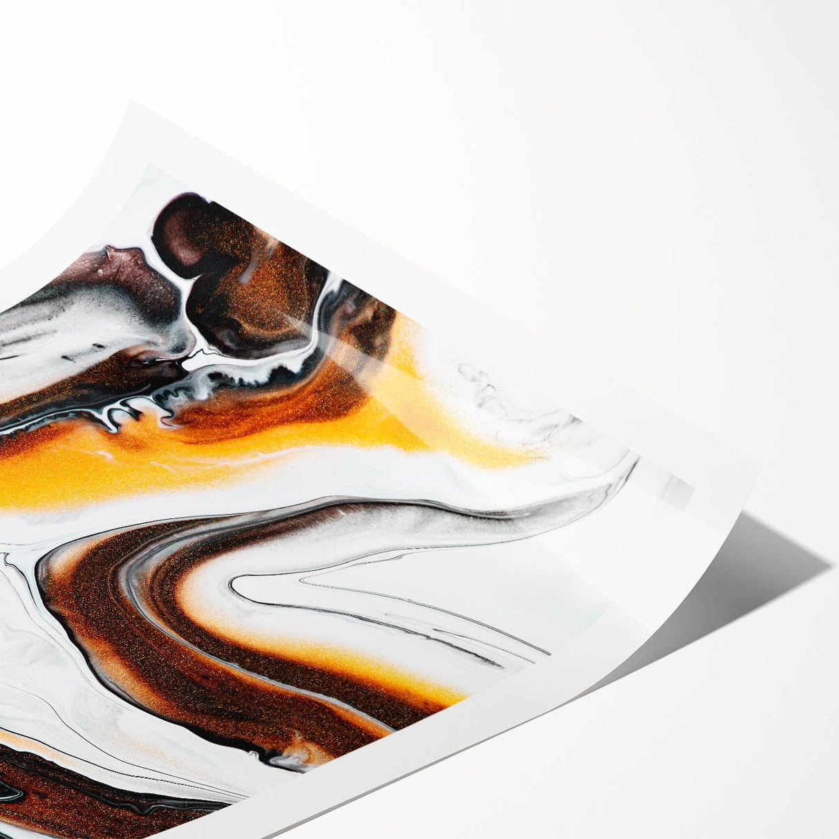 Abstract Fluid Canvas Art - Contemporary Fluid Art Pieces Decor
