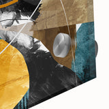 Dynamic Curves – Earth Tone Abstract Wall Art with Bold Textures