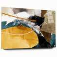 Dynamic Curves – Earth Tone Abstract Wall Art with Bold Textures