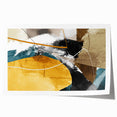 Dynamic Curves – Earth Tone Abstract Wall Art with Bold Textures