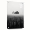 Foggy Barn Landscape - Fine Art Photography Framed Prints