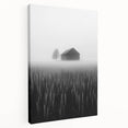 Foggy Barn Landscape - Fine Art Photography Framed Prints