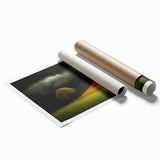Dramatic Landscape Tree – Stormy Nature Art Print