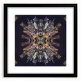 Urban Architectural Wall Art - Futuristic Cityscape Print