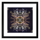 Urban Architectural Wall Art - Futuristic Cityscape Print