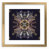 Urban Architectural Wall Art - Futuristic Cityscape Print
