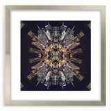 Urban Architectural Wall Art - Futuristic Cityscape Print
