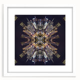 Urban Architectural Wall Art - Futuristic Cityscape Print