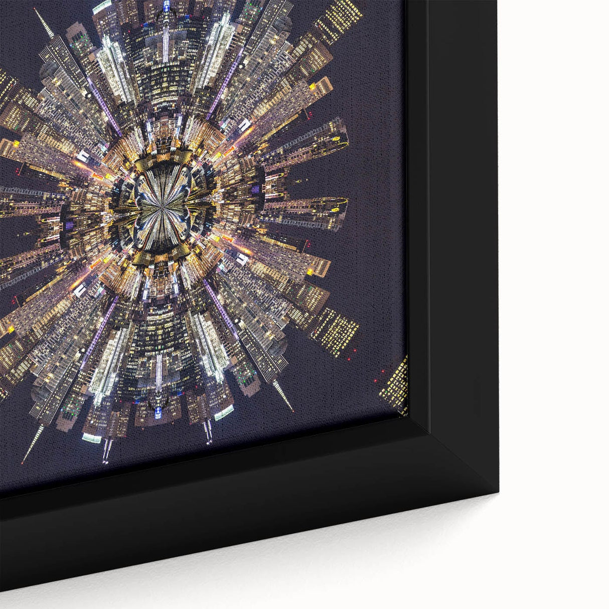 Urban Architectural Wall Art - Futuristic Cityscape Print