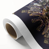 Urban Architectural Wall Art - Futuristic Cityscape Print