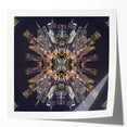 Urban Architectural Wall Art - Futuristic Cityscape Print