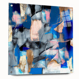 Dynamic Curves – Earth Tone Abstract Wall Art with Bold Textures