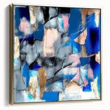 Dynamic Curves – Earth Tone Abstract Wall Art with Bold Textures