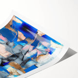 Dynamic Curves – Earth Tone Abstract Wall Art with Bold Textures