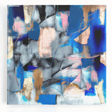 Dynamic Curves – Earth Tone Abstract Wall Art with Bold Textures