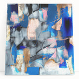 Dynamic Curves – Earth Tone Abstract Wall Art with Bold Textures