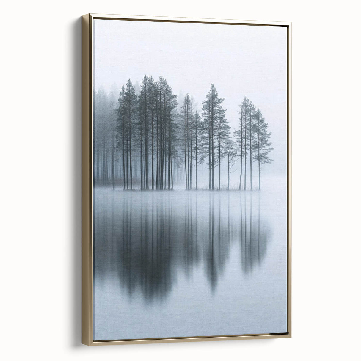 Misty Forest Reflection - Fine Art Photography Acrylic Prints