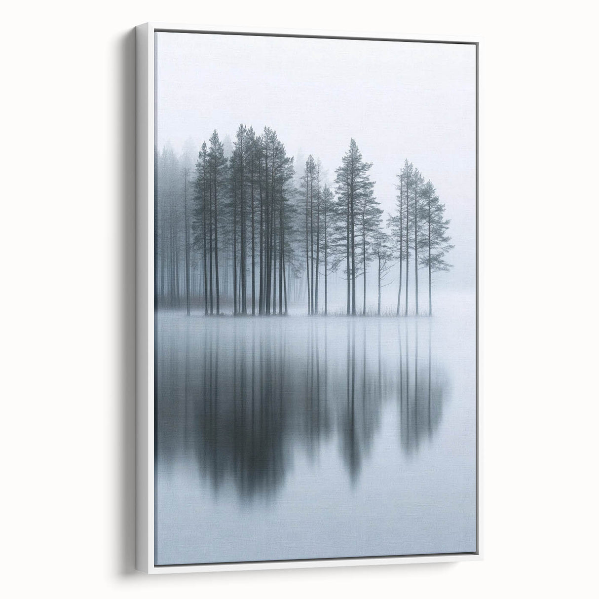 Misty Forest Reflection - Fine Art Photography Acrylic Prints