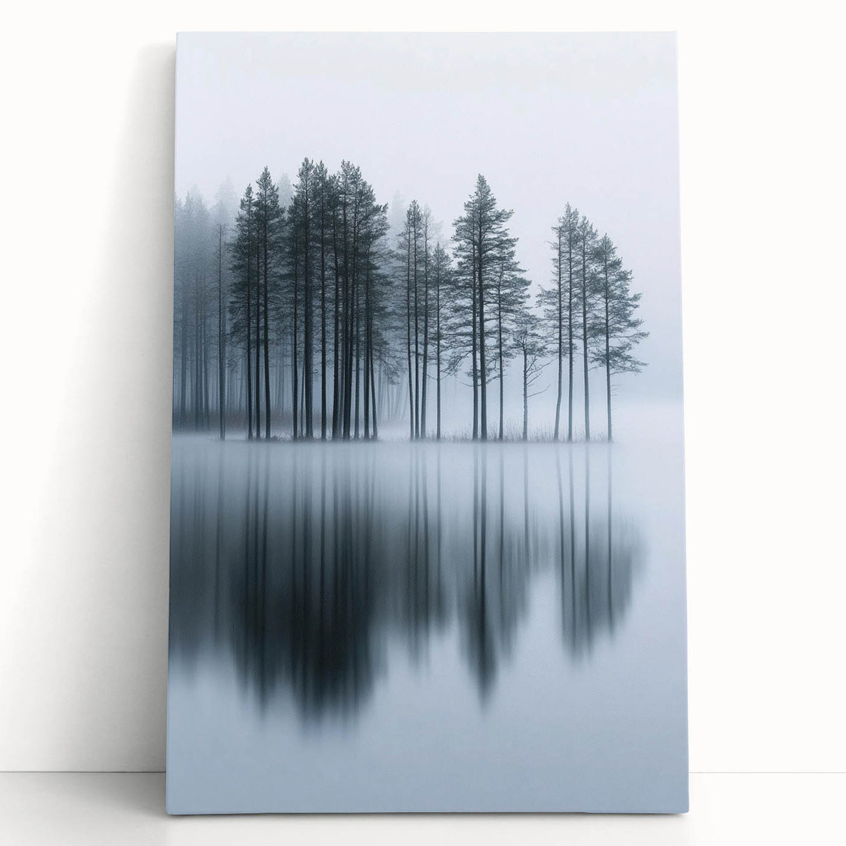 Misty Forest Reflection - Fine Art Photography Acrylic Prints