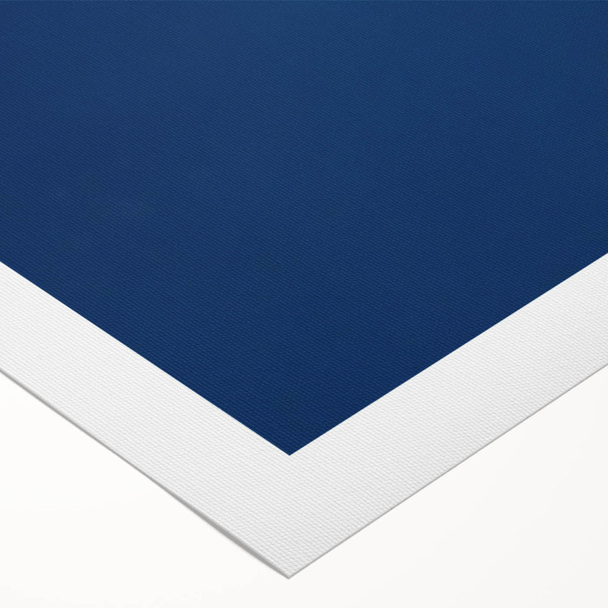 Minimalist Landscape Wall Art – Jet Trail Over Deep Blue Horizon