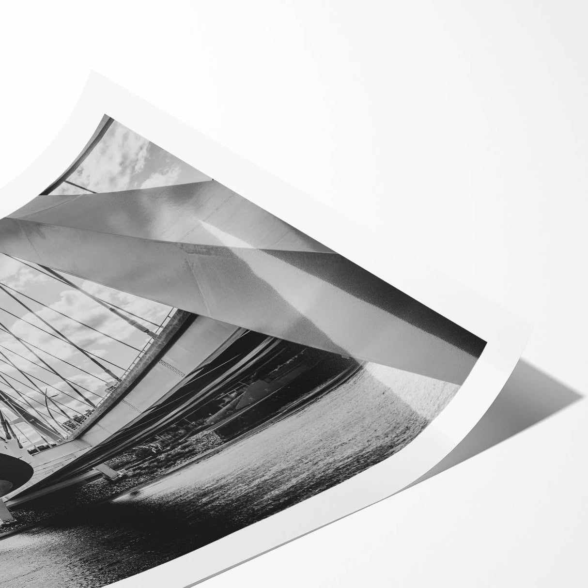 Metropolitan Photography Art - Modern Bridge Architectural Print