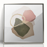 Contemporary Minimalist Wall Art – Geometric Abstract Earth Tones