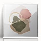 Contemporary Minimalist Wall Art – Geometric Abstract Earth Tones