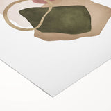 Contemporary Minimalist Wall Art – Geometric Abstract Earth Tones