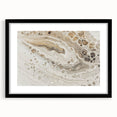 Modern Fluid Art Prints - Neutral Abstract Fluid Canvas Art Decor