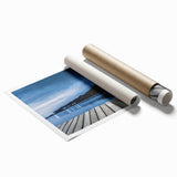 Moonlit Lake Reflection - Fine Art Photography Metal Prints